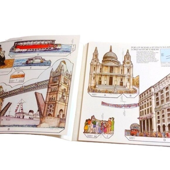 Pop-Up London, a pop-up book to make yourself by Anne Wild, Tarquin Publications - Picture 5 of 8